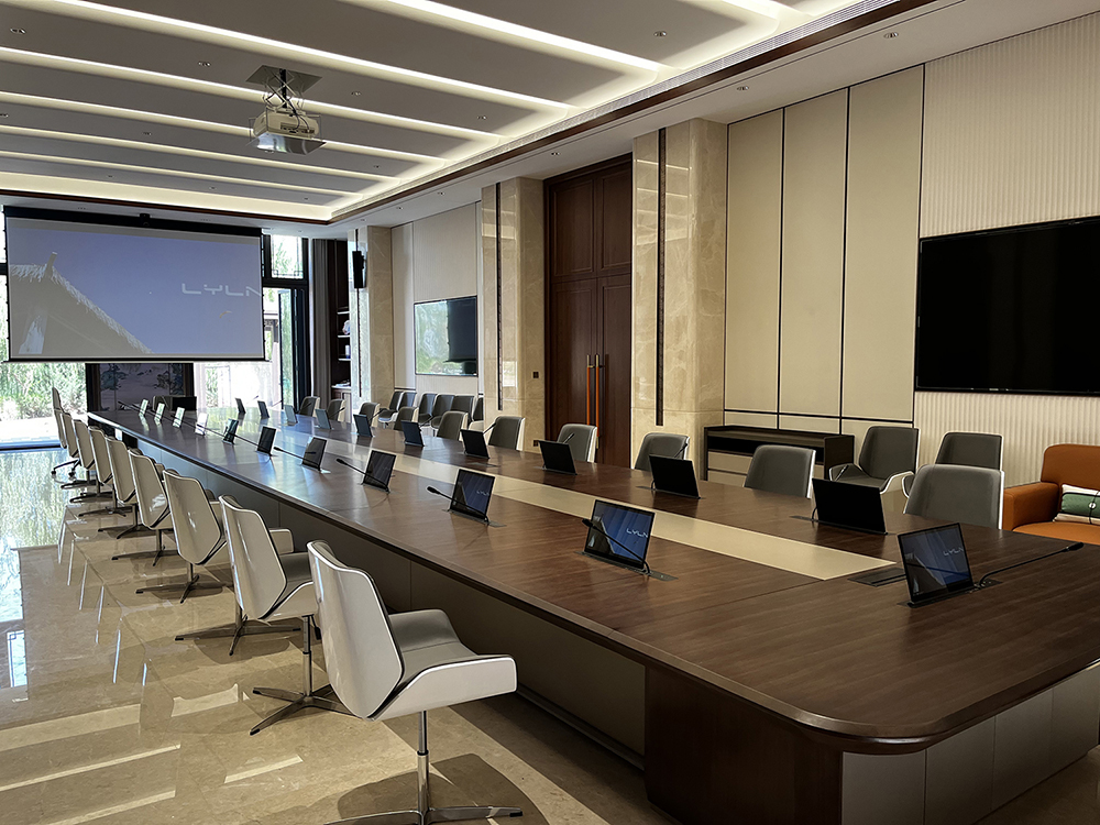 ultimo caso aziendale circa Monitor retrattili LYLN in Spagna